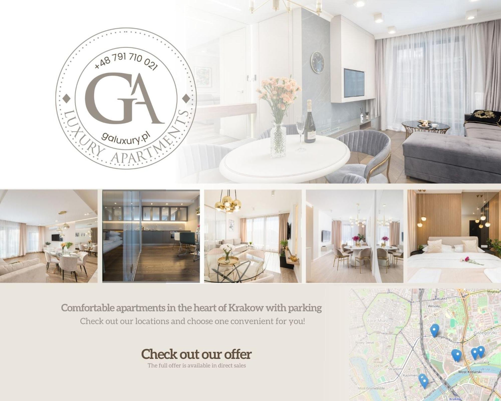 Ga Luxury Apartments G30 Cracovia Exterior foto